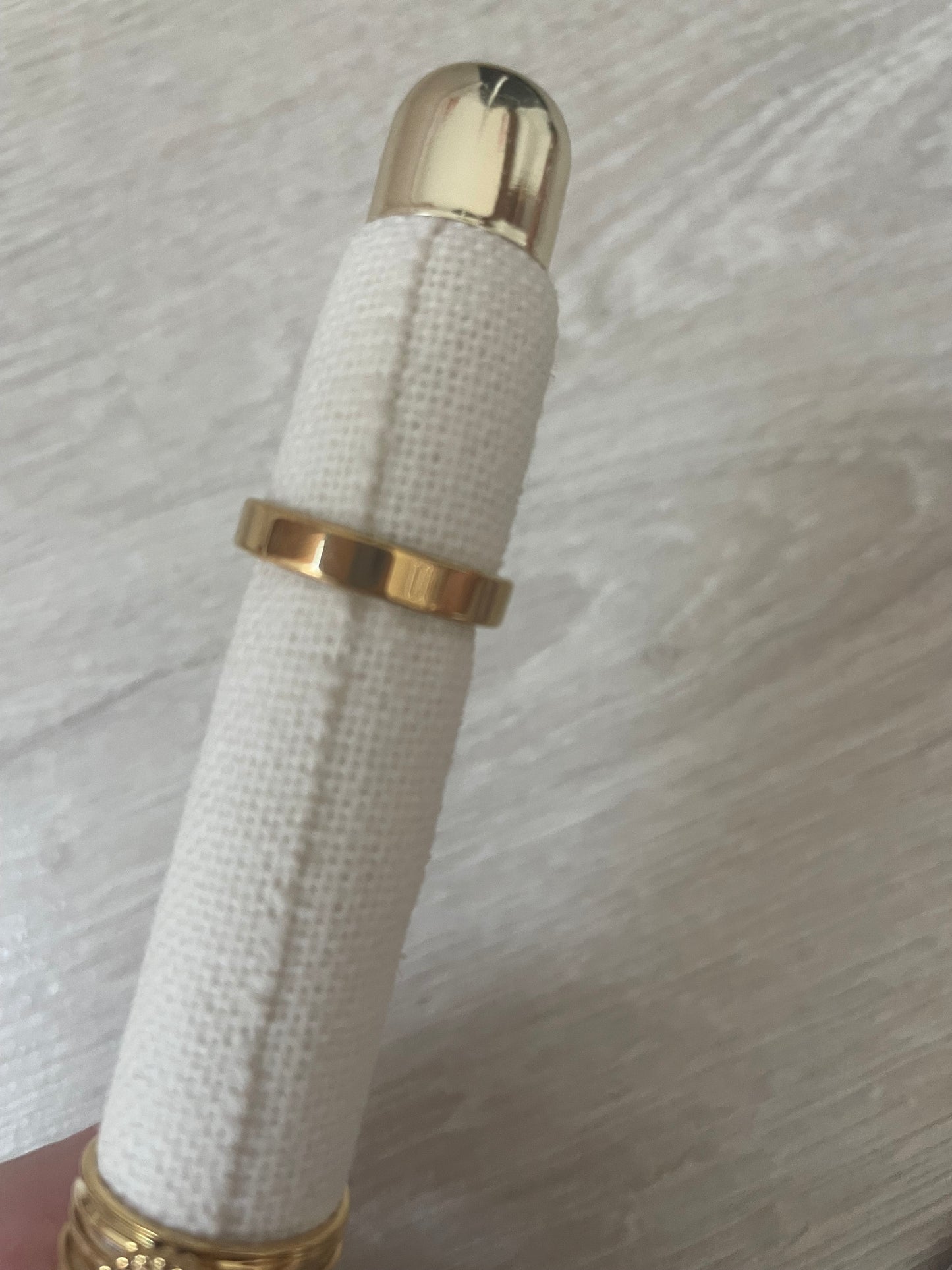 Bague Trèfle blanche