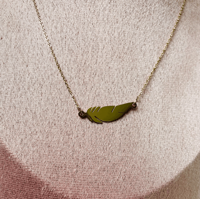 Collier Plume