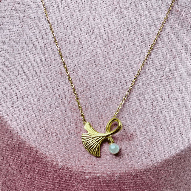 Collier Ginkgo