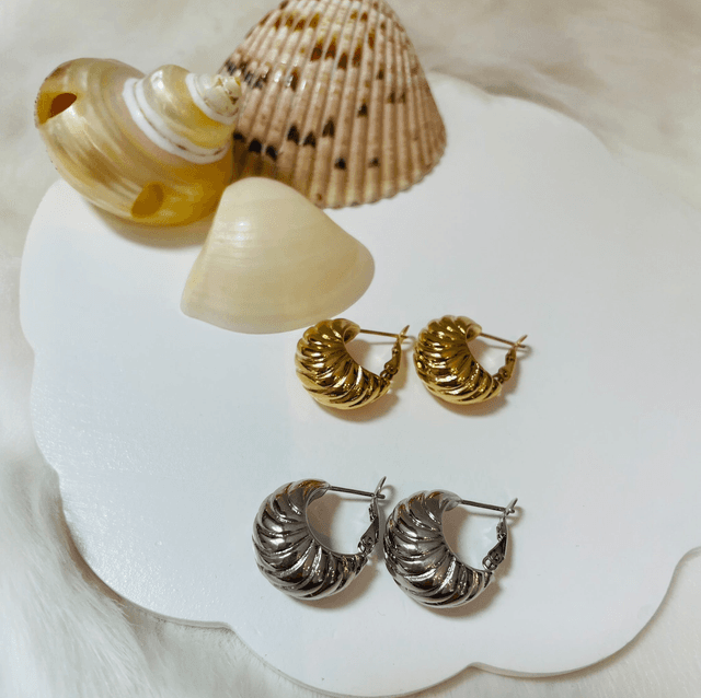 Boucles Coquillage