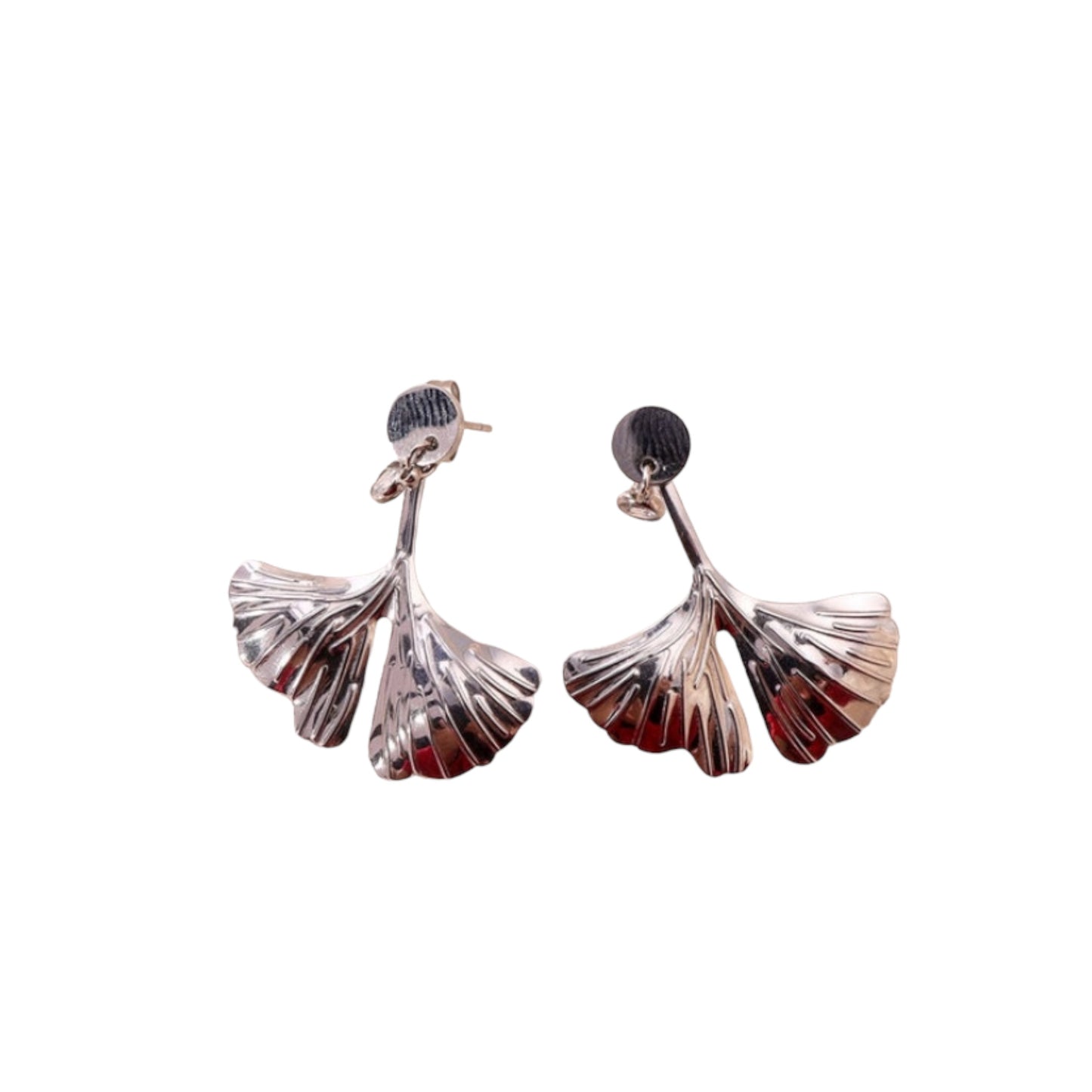 Boucles Ginkgo strass