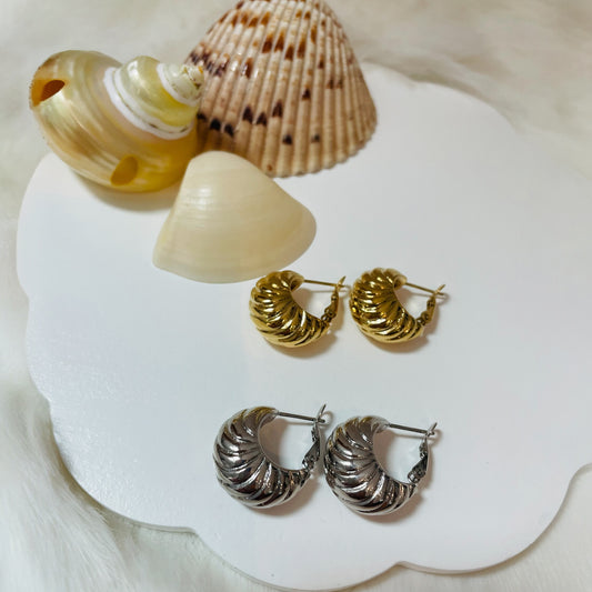 Boucles Coquillage
