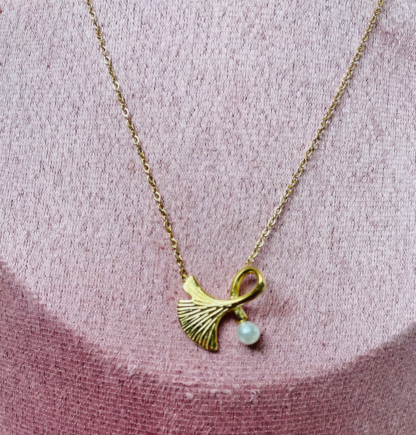 Collier Ginkgo
